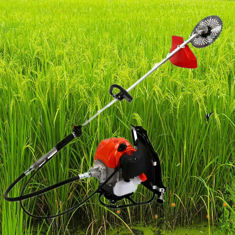 农业园林升级型能换刀头割草机 勤耕背负式汽油松土器 山东工厂