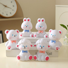 New Product Creative Ins Sheep Bear Rabbit Night Light for Children's Bedside Study Room Decor Night Market Ornament Night Light Wholesale