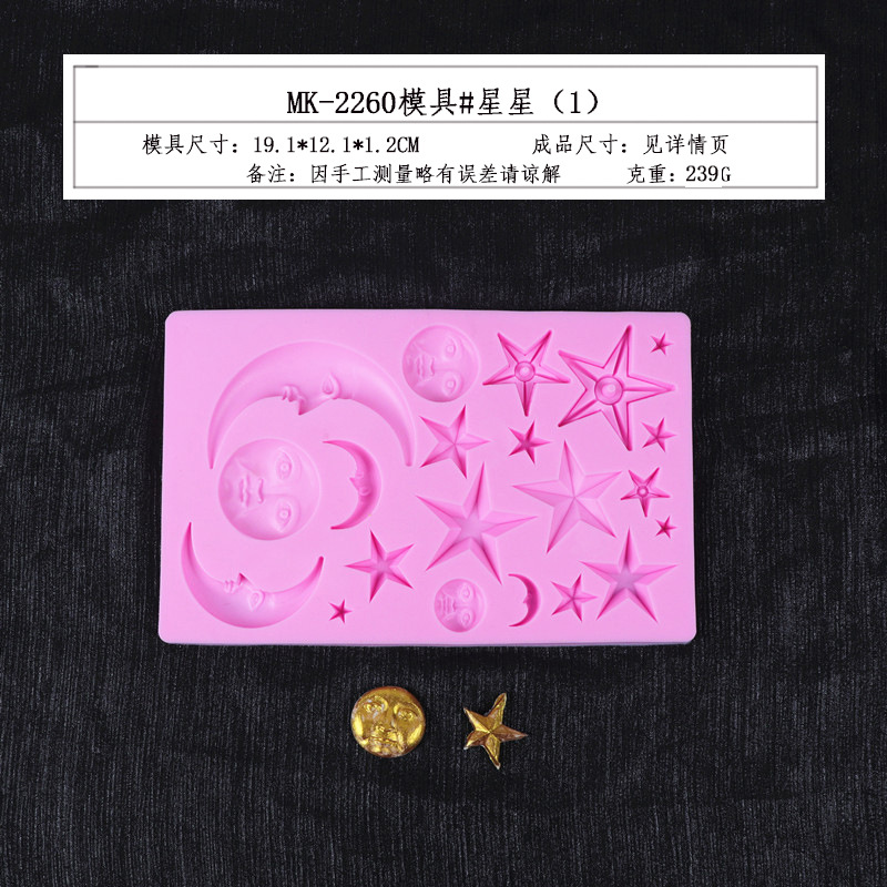 Fondant estilo Europeo en relieve de silicona molde gema pastelería de chocolate molde para hornear reloj decoración de la torta del molde de la torta