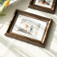 American Retro Creative Photo Frame, Shelf Display 6-inch 7-inch 8-inch 10-inch 12-inch Frames Wall-mounted Photo to Frame