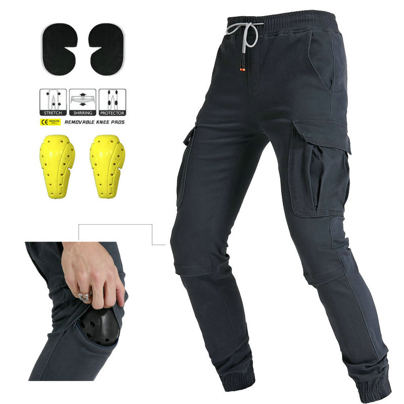 Factory direct tooling pants multi-bag motorcycle jeans men's motorcycle anti-fall leisure riding pants Factory direct tooling pants multi-bag motorcycle jeans men's motorcycle anti-fall leisure riding pants