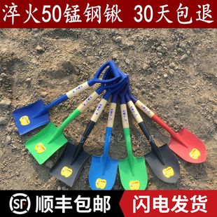 Tree Planting Steel Shovel Beach Shovel Children's Small Shovel Small Shovel for Planting Flowers and Vegetables Gardening Tools for Digging Soil