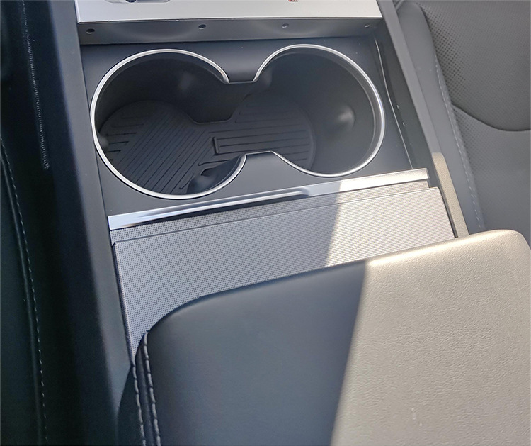 For Tesla Tesla Rejuvenation Model3/Y Central Control Car Silicone Water Coaster Car Interior Supplies