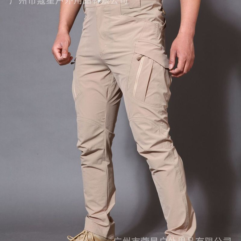 Travel tactics elastic thin climbing trousers for traveling