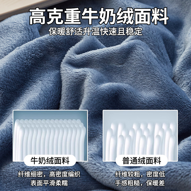 Una clase de invierno más seda de seda de seda de leche gruesa sábanas de seda de coral franela edredón de seda de una sola cama de dormitorio una sola manta de peluche