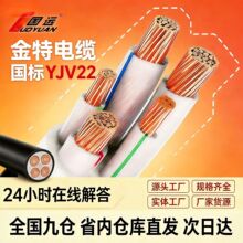 国标YJV221芯3芯铜芯电缆8.7/15kv架空地埋电缆线高压电力工程