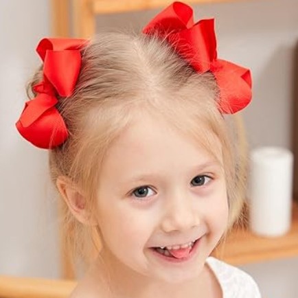 ソースメーカー直販 2025 新しい子供用リボンヘアピンかわいいドーパミン子供用ヘアアクセサリー頭飾りヘアピン|undefined