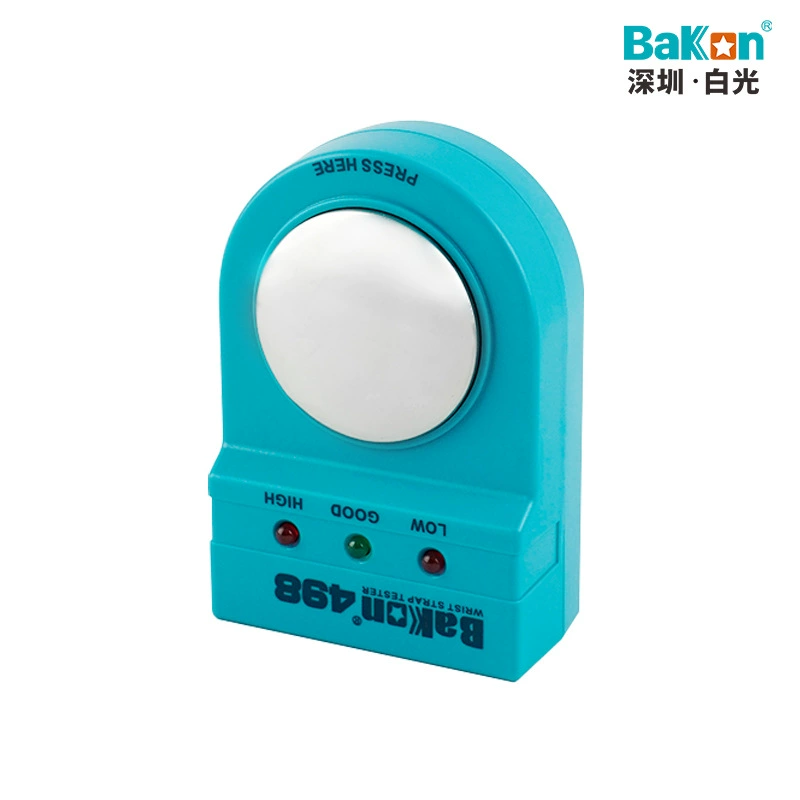 Белый электростатический тестер BK498 на запястье BAKON электростатический тестер производитель Шэньчжэнь авторизованный агент