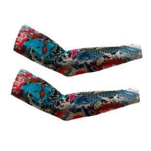 Anti-Uv Beach Fishing Men's and Women's Ice-Sense Breathable Thin Outdoor Sports Cycling Sun Protection Ice Silk Sleeves