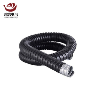 Factory source supply metal threading pipe flame retardant snakeskin corrugated pipe plastic metal hose