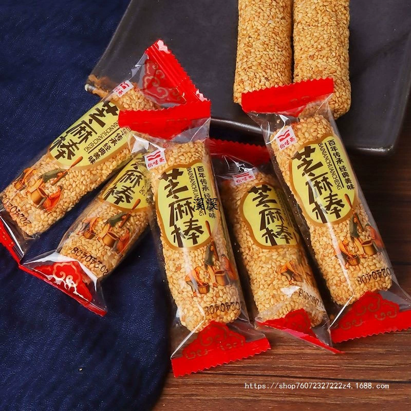 Произведено в Фуцзяне: кунжутные палочки, рисовые лепешки с арахисовым маслом, яичные рулеты, выпечка, повседневные закуски, печенье оптом от 500 г.