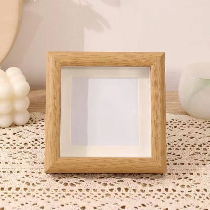 Three-Dimensional Photo Frame Desktop Ornament Hollow Calligraphy and Painting Student Picture Frame Hanging Frame Hanging Painting Display Stand Calligraphy Foreign Trade Wholesale
