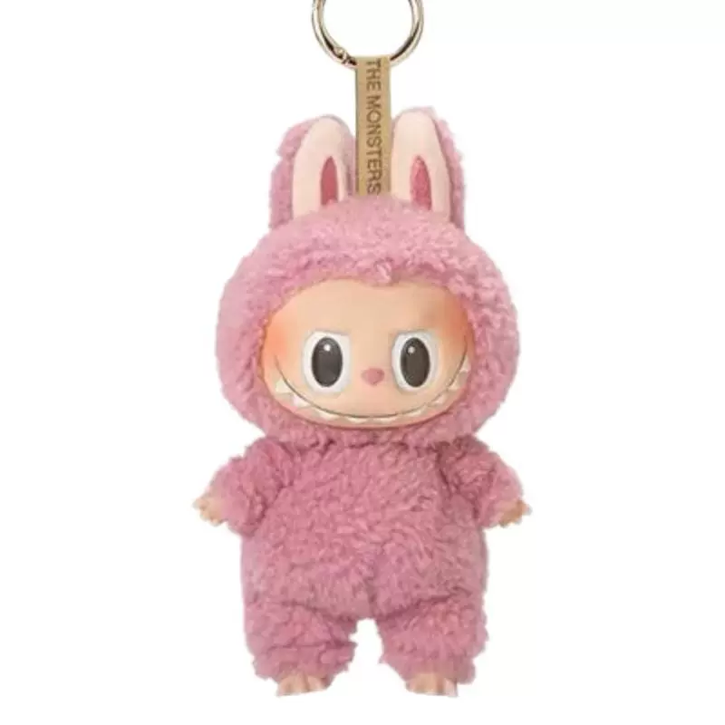 Кукольная игрушка-мягкая игрушка Labubu с лицевой частью, сердцебиение, партия, резиновое ободрение, версия Родина, подвесная игрушка-талисман