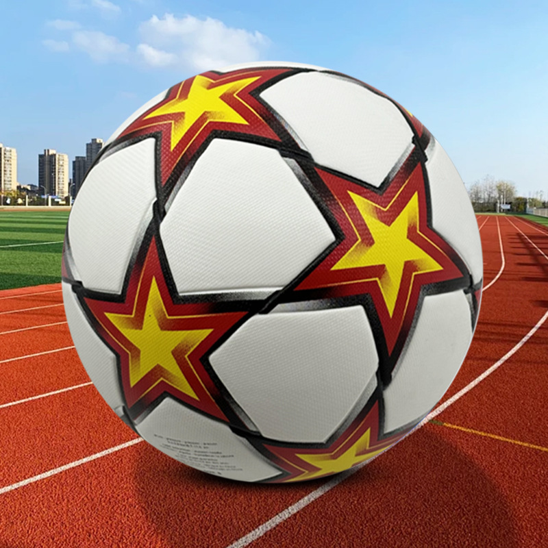 既製品のヨーロッパワールドカップ5号球 大人用プレミアリーグ試合用耐摩耗性サッカーボール チャンピオンズリーグPUレザー製サッカーボール|undefined
