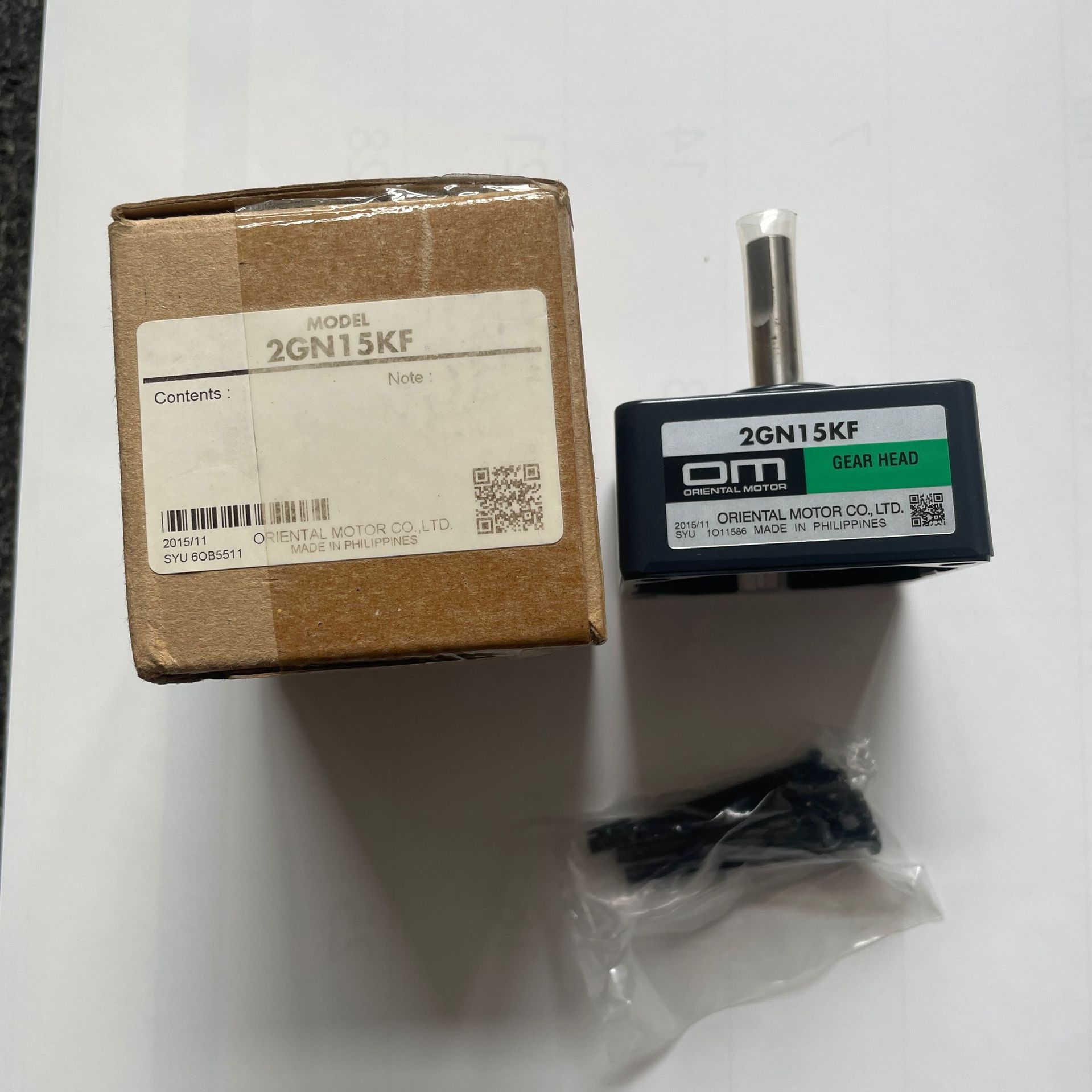 ORIENTAL东方马达2GN15KF达减速机Orientalmotor进步马达现货