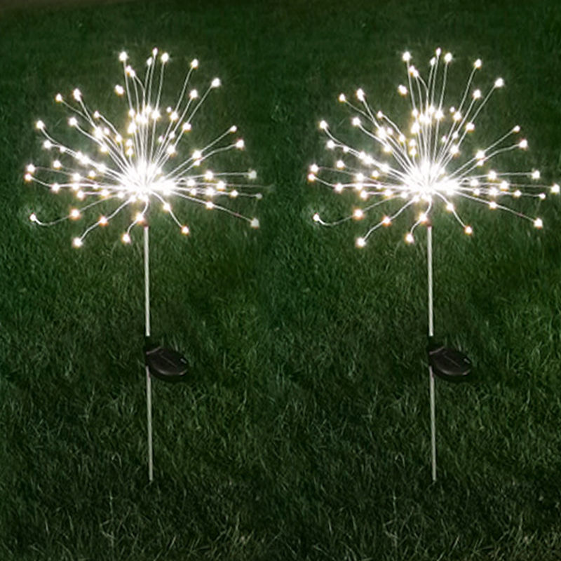 밝은 흰색 조명-8가지 기능-90등 저휘도 모델[2팩]