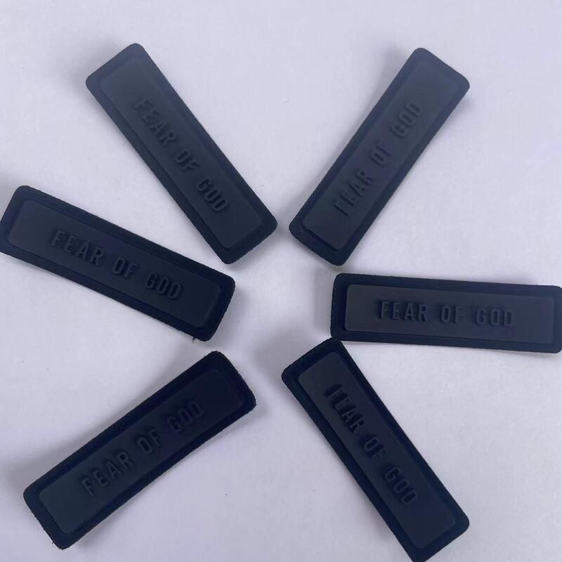 Factory supply ESSENTIAL tide brand FEAR OF GOD sub-line microfiber silicone accessories 2024 new standard