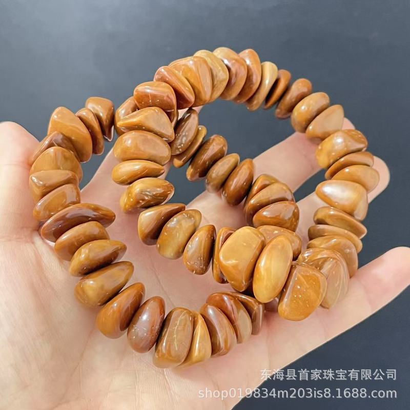 天然库克随形单圈手串手链隔珠配件手工DIY编绳文玩佛珠配饰配件|undefined