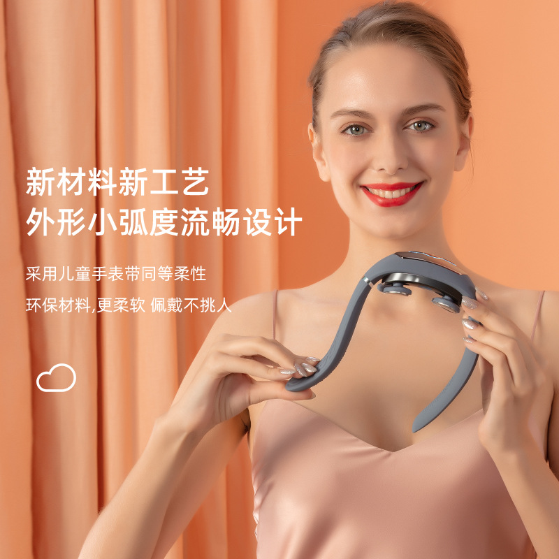 Neck Cervical Massager, Cervical Instrument Massager, Home Use Shoulder Neck Protector, Mini Neck Shoulder Massager, Cervical Electric Therapy Device