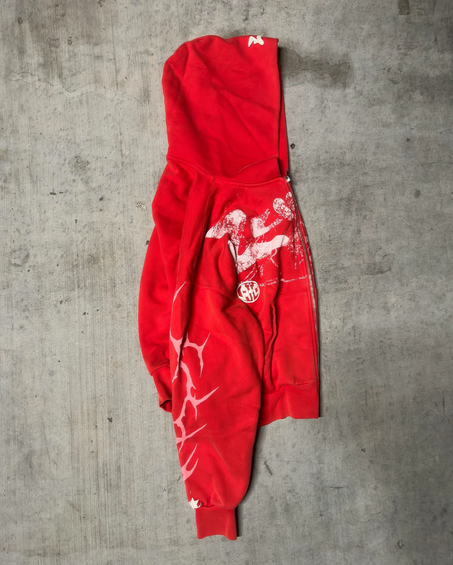 Y2k Double Layer Hoodie Jacket Unisex Gothic Harajuku Style_voghion.com
