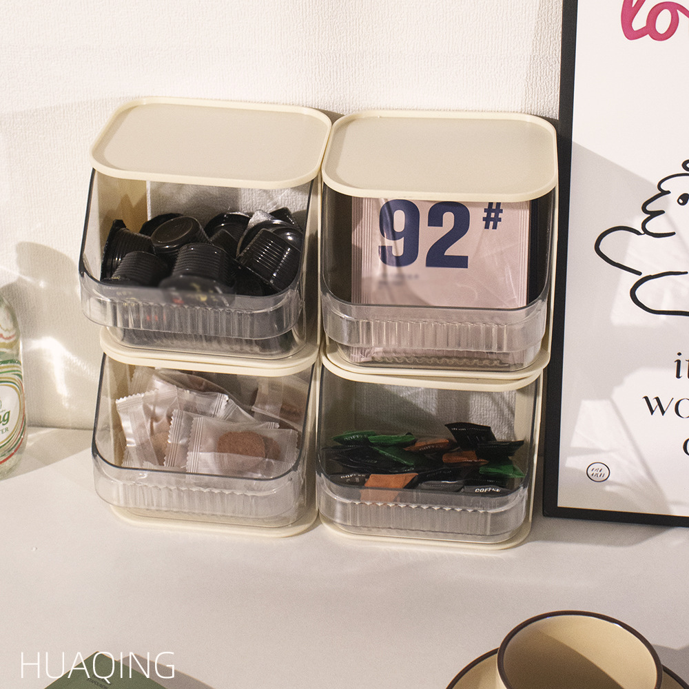 Boîte de rangement en tissu pliable pour organisation maison_voghion.com