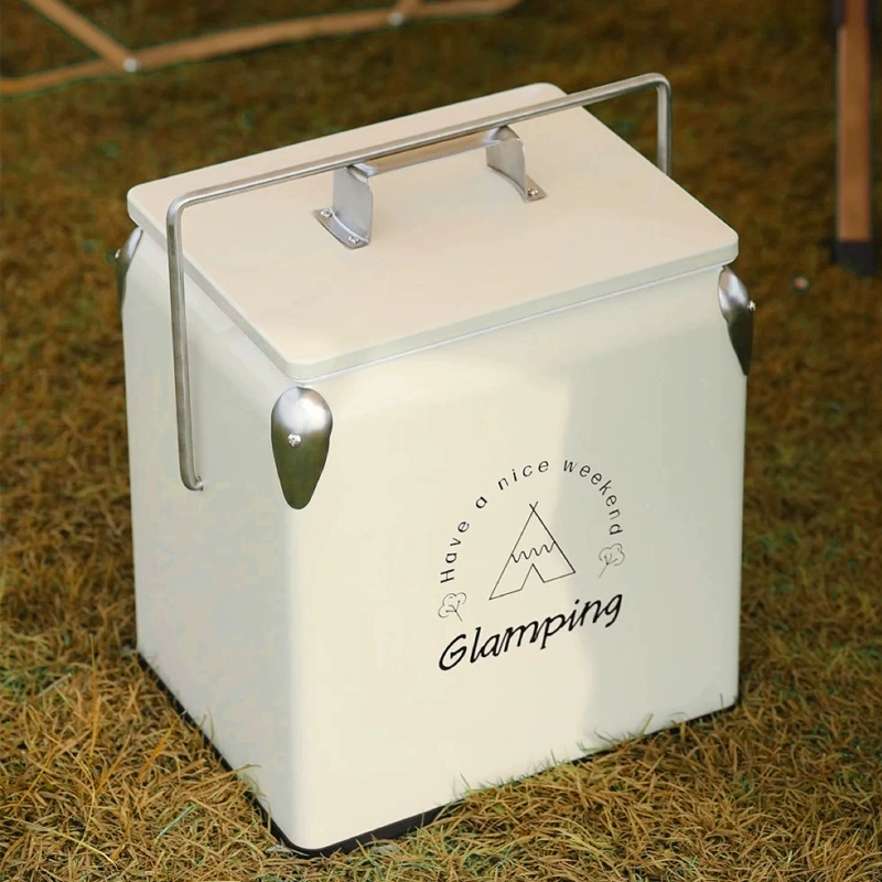 Walkhike наружная ретро-теплоизоляция рефрижераторы кемпинг двойного назначения ведро льда портативный автомобиль мобильный мобильный ящик для хранения свежей
