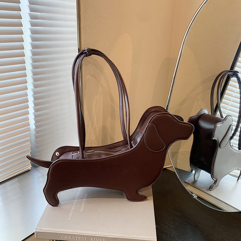 Women's Bag Korean Style Ins Trendy Personality Dog Bag Women's Cross-Border New Fashion Versatile Shoulder Bag Niche Style Women's Bag Korean Style Ins Trendy Personality Dog Bag Women's Cross-Border New Fashion Versatile Shoulder Bag Niche Style