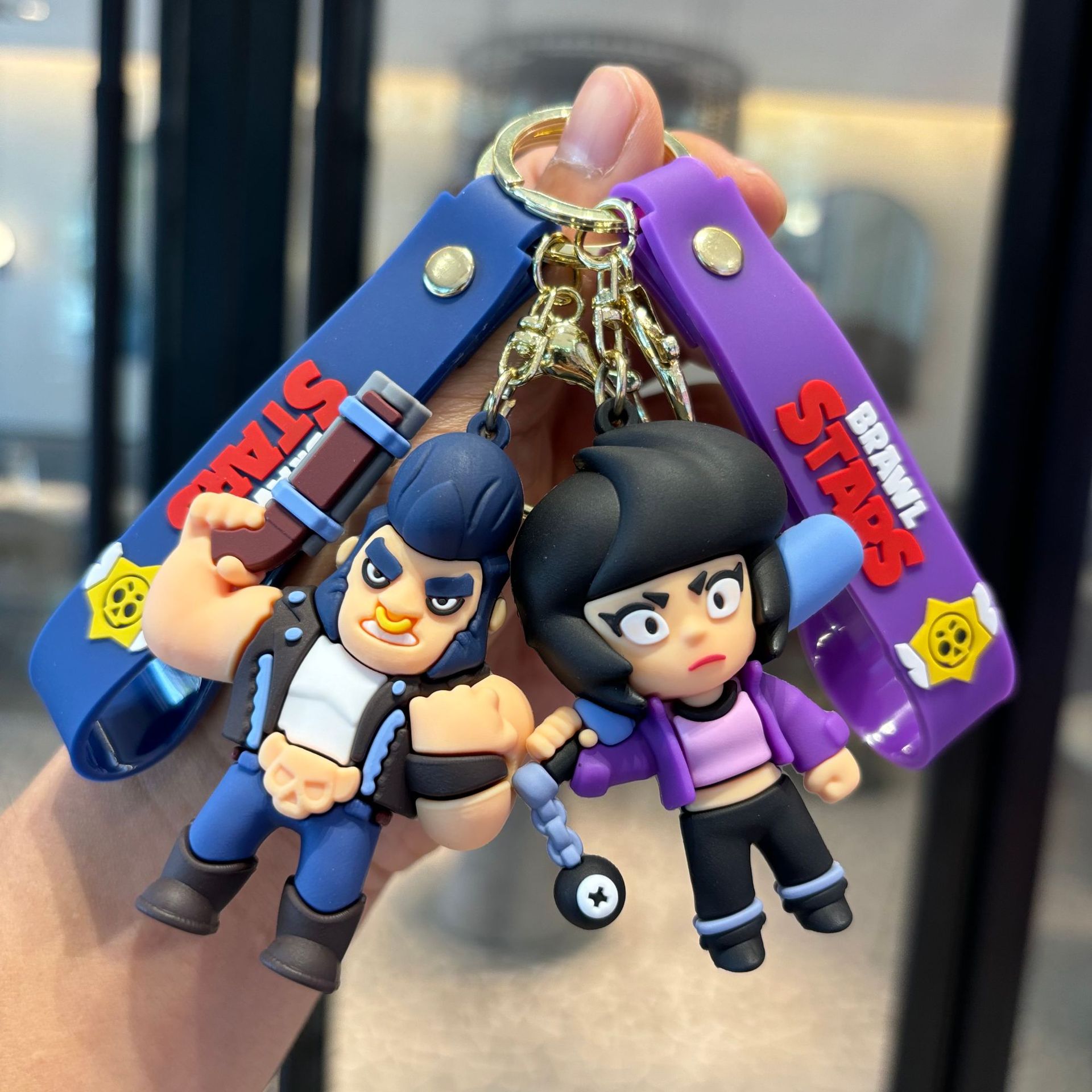 Transfronterizo salvaje caos llavernos muñecas de dibujos animados colgantes bolsos accesorios de regalo de automóvil agarrador al por mayor