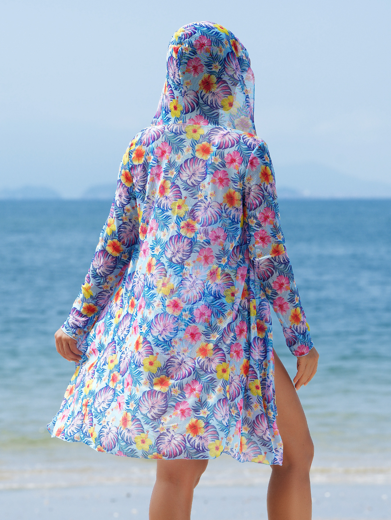 GraceChic Ming Yi New European And American Fashion High-End Sexy Multi-Color Printed Bikini BIKINI Three-Piece Women's Swimsuit_voghion.com