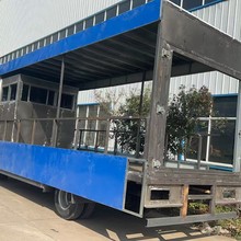 出口非洲户外LED流动广告宣传车多功能 多媒体广告舞台车