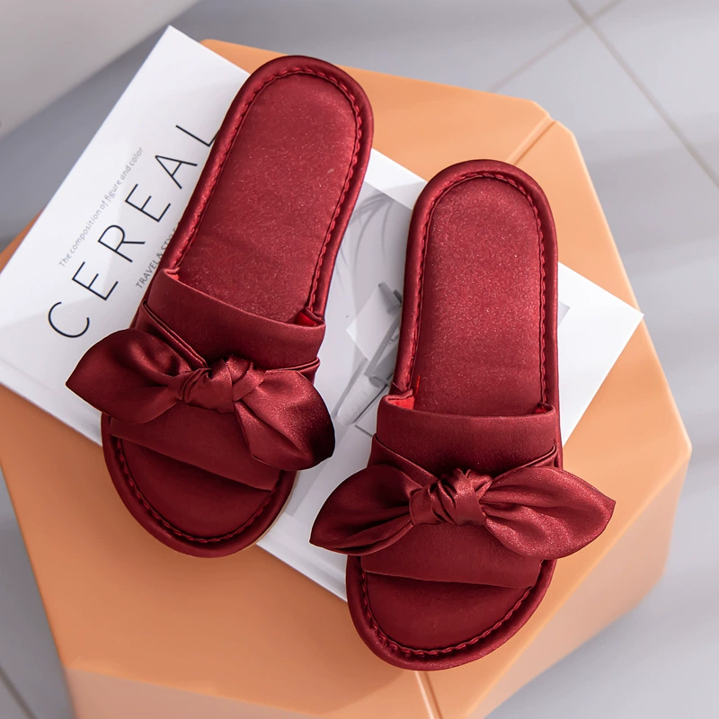 Свадебные тапочки Легкие роскошные летние праздничные красные парные Элитные Sense Новые Свадебные сопровождающие тапочки для невесты