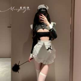 情趣内衣女性感可爱女仆装纯欲制服诱惑女佣床上调情套装小胸显大