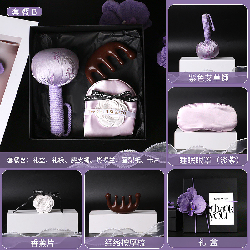 Nuevo set de regalo de mano para clientes de la industria americana, eventos de tienda de ropa, regalos de alta calidad, regalos ligeros de lujo de alto nivel