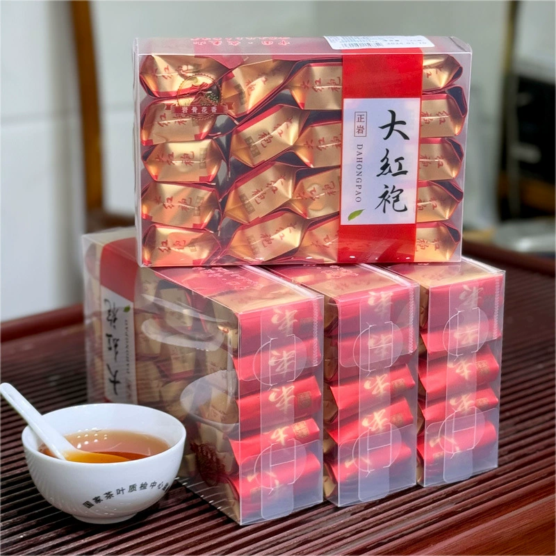 Wuyi альпийский цветочный аромат Dahongpao Fujian Улун чай новый чай с корицей 250 г ПВХ в коробке чая оптом