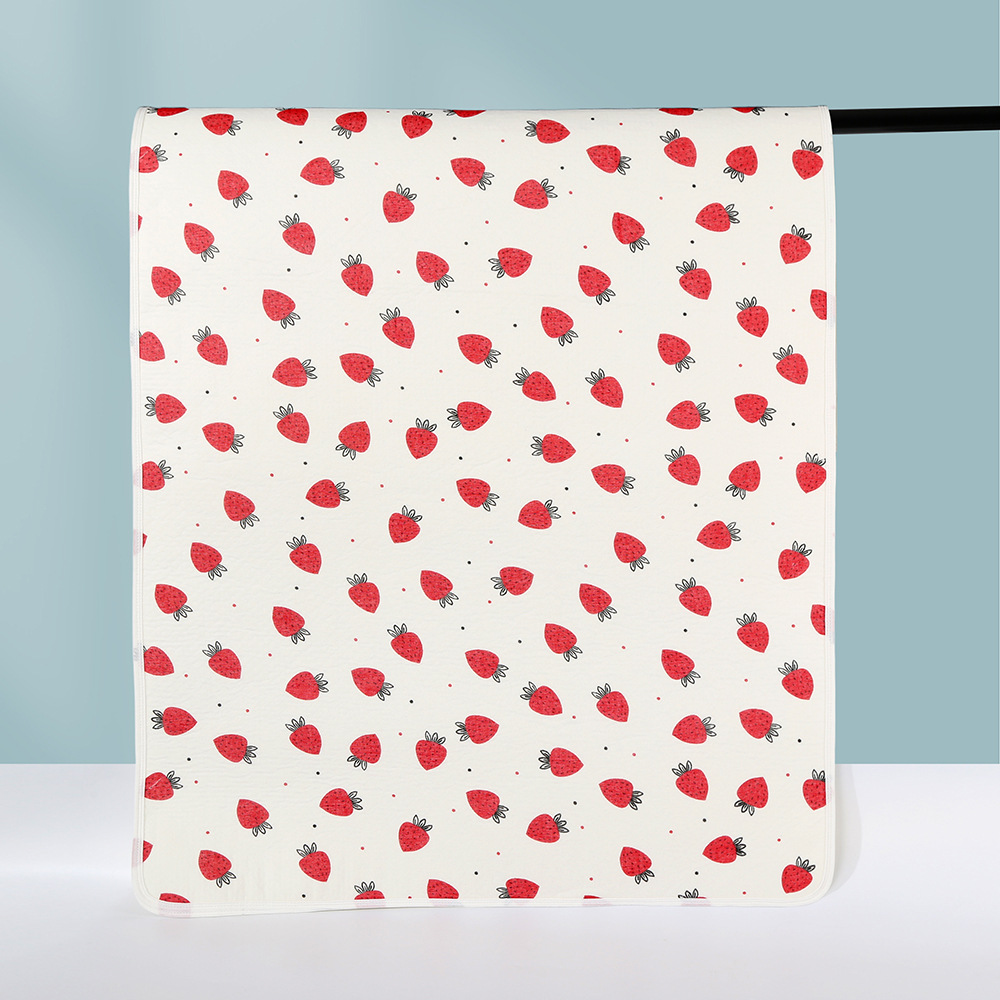 Waterproof baby gauze urine mattress large breathable newborn baby mattress pad nursing pad 70*120CM