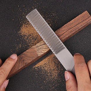 High-Quality 8inch Four-In-One Steel-Wood File Flat Half-Round Woodworking Multifunctional File