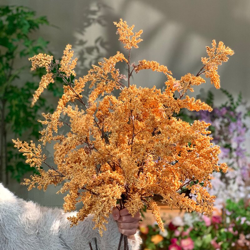 Wabi-Sabi Style Oil Painting Mist Frost Artificial Flower and Dried Branch Arrangement, Ambiance Decoration for Living Room and Dining Table, High-End Artificial Flower Ornament Wabi-Sabi Style Oil Painting Mist Frost Artificial Flower and Dried Branch Arrangement, Ambiance Decoration for Living Room and Dining Table, High-End Artificial Flower Ornament