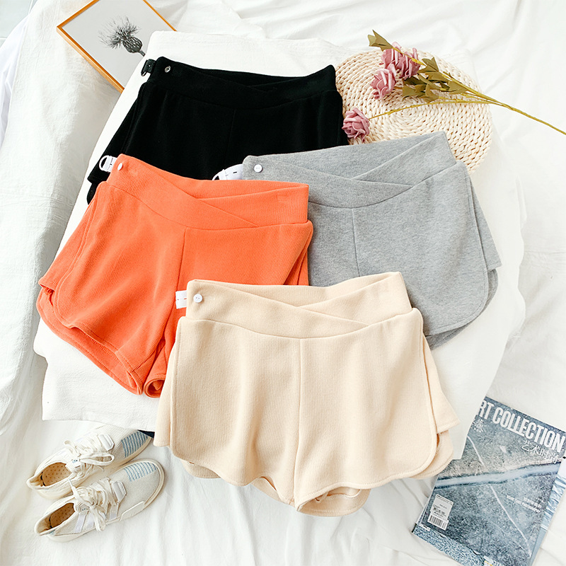 Pregnant Women's Shorts Summer Outer Wear Fashion Safety Pants Pregnancy Leggings Thin Loose Casual Pregnant Women's Pants