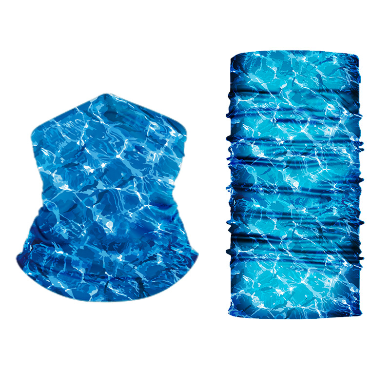 Xunhui sin costuras de alta elástico Lycra pañuelo transfronterizo Amazon montar protección solar Deportes al aire libre a prueba de viento mágico pañuelo en la cabeza