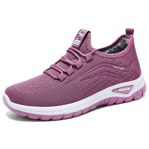 Women's winter new versatile padded and thick cotton boots with soft soles, non-tiring casual mom shoes