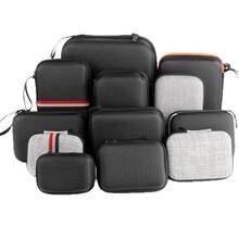 eva收纳包数码化妆品包定制牛津布蓝牙耳机移动硬盘数据线便携盒