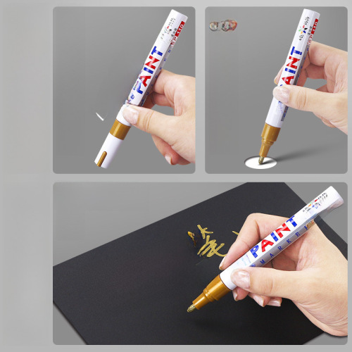 SIPA/Zhongbai Paint Marker SP-110 Highlighter, Artistic Colorful, Waterproof, Fast-Drying White Touch-Up Pen