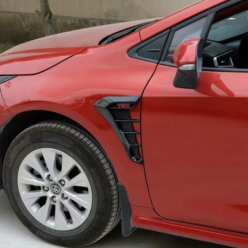 Car Simulation Shark Gill Fender Wing Modification Car Sticker Shark Fin Decorative Sticker Sealing Sticker Dropshipping