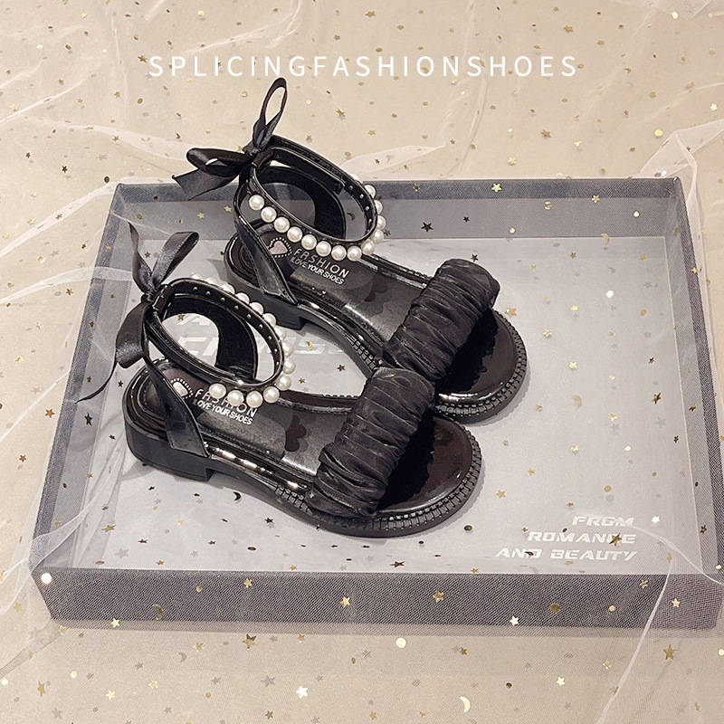 Zapatos de playa para niños de verano 2026 zapatos de princesa de moda para niños zapatos de playa para niños zapatos romanos para niños