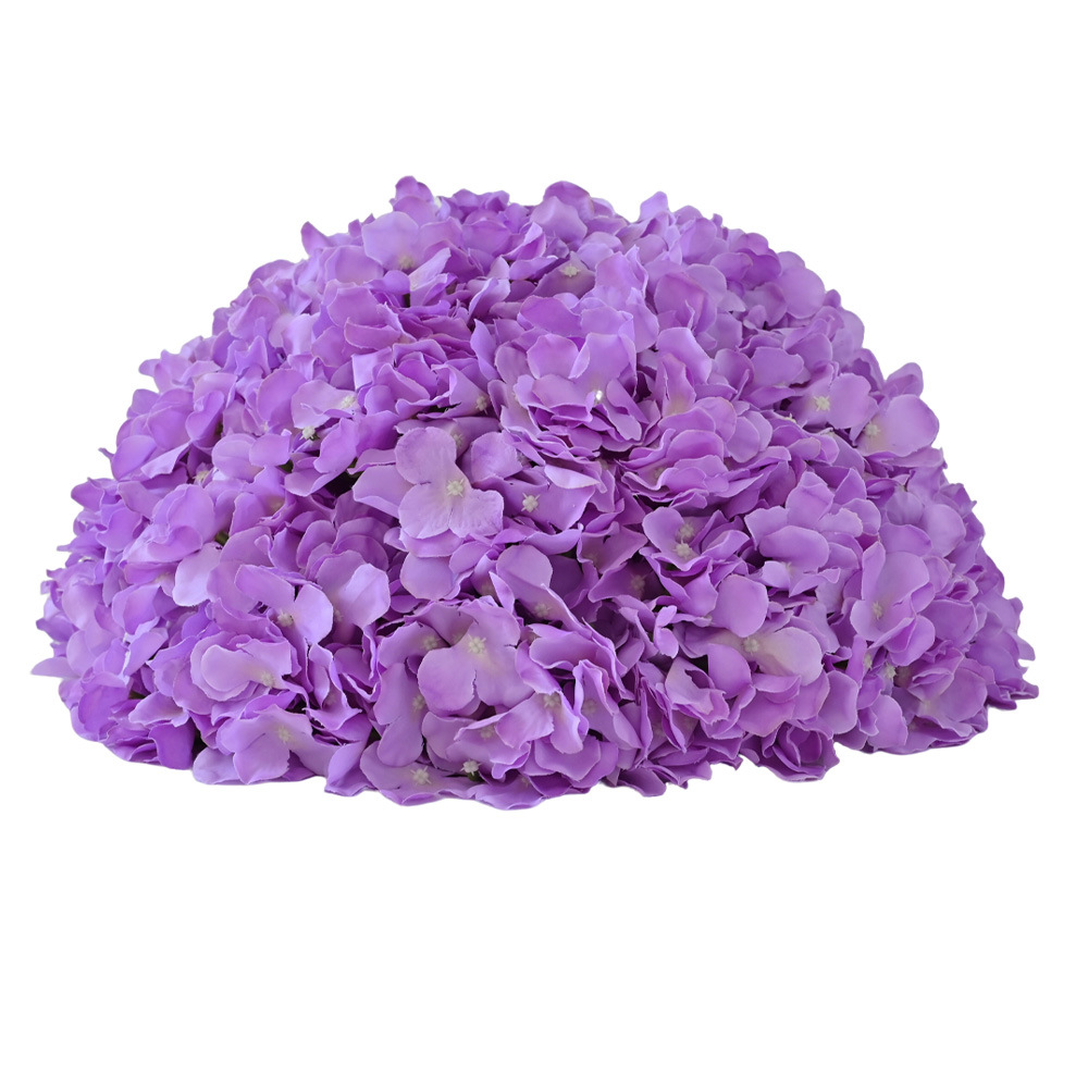 Simulación de hortenida, Mallorca, gran hortenida, boda de seda de flores, arco de flores, decoración de mesa de comedor