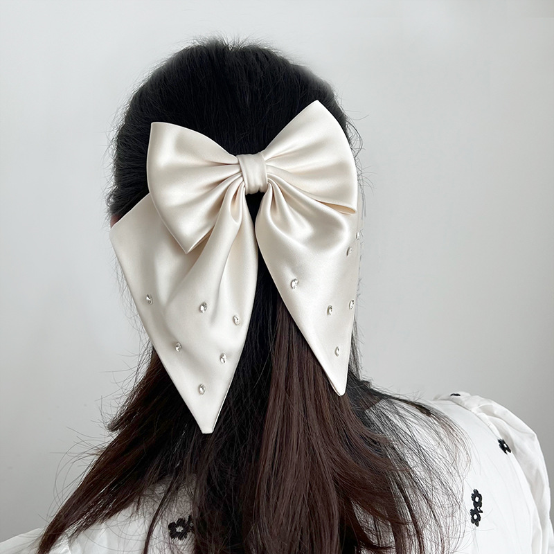 Elegant Bow Knot Cloth Hair Clip 1 Piece display picture 1