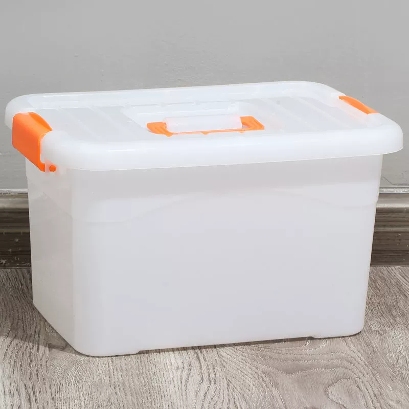 Transparent storage box, plastic table cosmetic toy