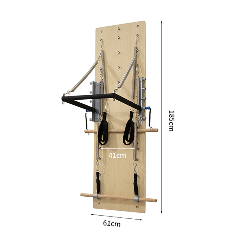 Pilates Zen dispositivo suave de arce blanco gimnasio de yoga equipo de estudio de educación privada girómetro de torre de poleas