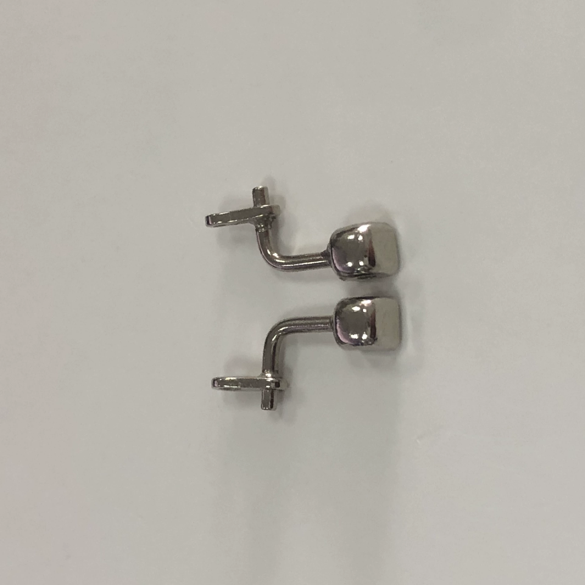 Аксессуары для очков с высоким содержанием никеля металлический кронштейн Детский Взрослый стопорный винт для носовой подушки Серебряная специальная трубка кронштейн для бокала