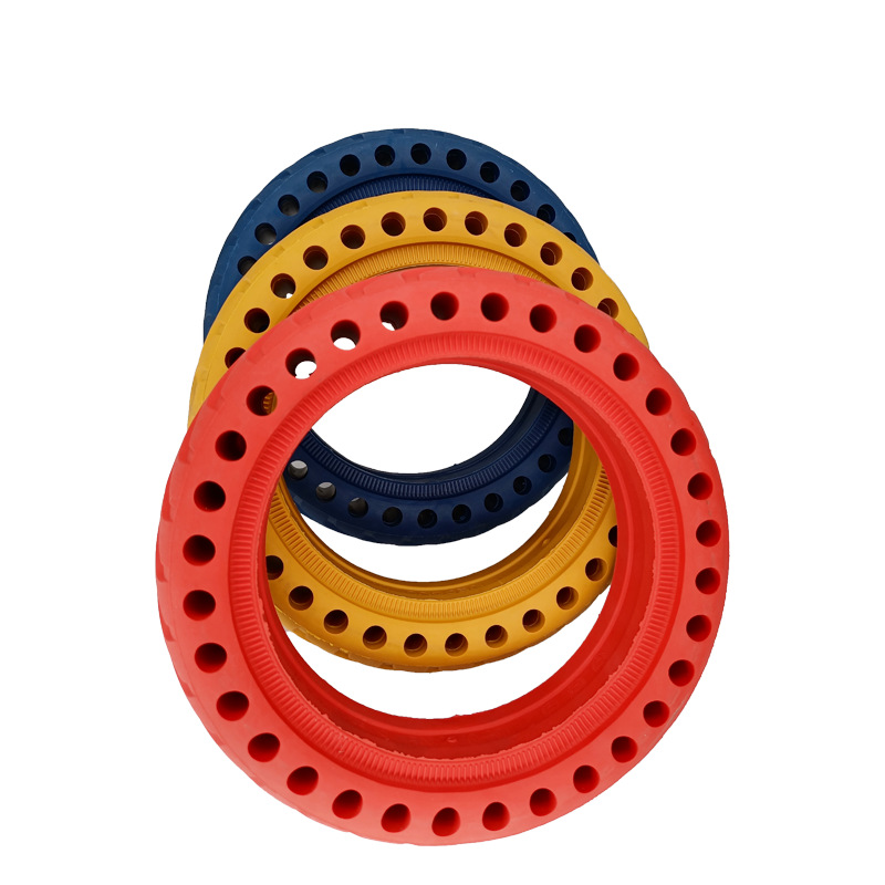 小米滑板车8.5x2蜂窝实心胎m365彩色轮胎8.5寸8 1/2x2免充气轮胎